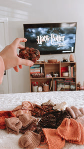 *Mini* Hand dyed Hogwarts Pumpkin - Darling Anne