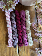 Load image into Gallery viewer, Mini hand dyed skeins (Pinks)