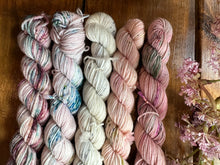 Load image into Gallery viewer, Mini hand dyed skeins (Soft Pinks)