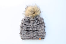 Load image into Gallery viewer, Bobble Toboggan Pattern // Crochet Pattern - Includes 7 sizes - Darling Anne