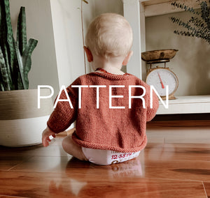 Heirloom Sweater PATTERN // Knit Pattern - Darling Anne