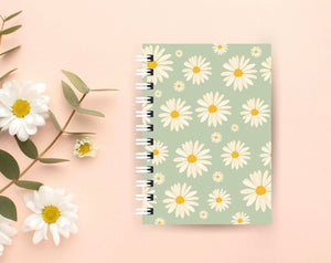 Boho Daisies Notebook Journals - Darling Anne