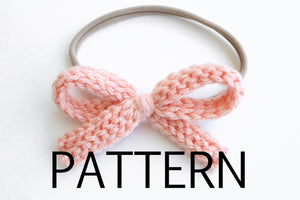 Everyday Hair Bow PATTERN // Crochet Pattern - Darling Anne